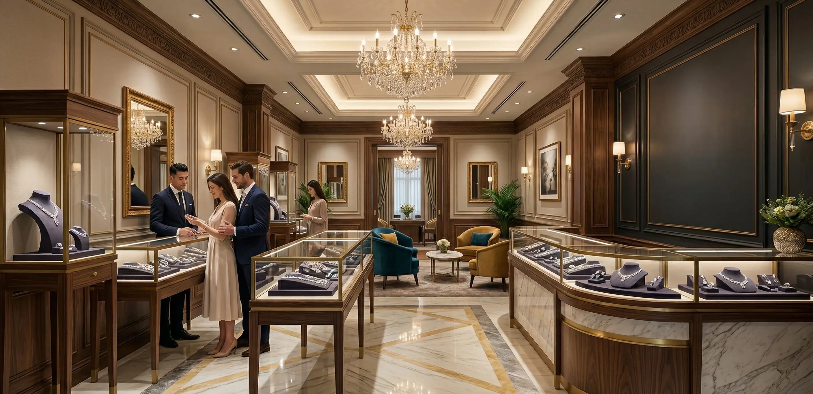 You’ll Love These 7 Luxurious Jewellery Shop Interior Design Ideas