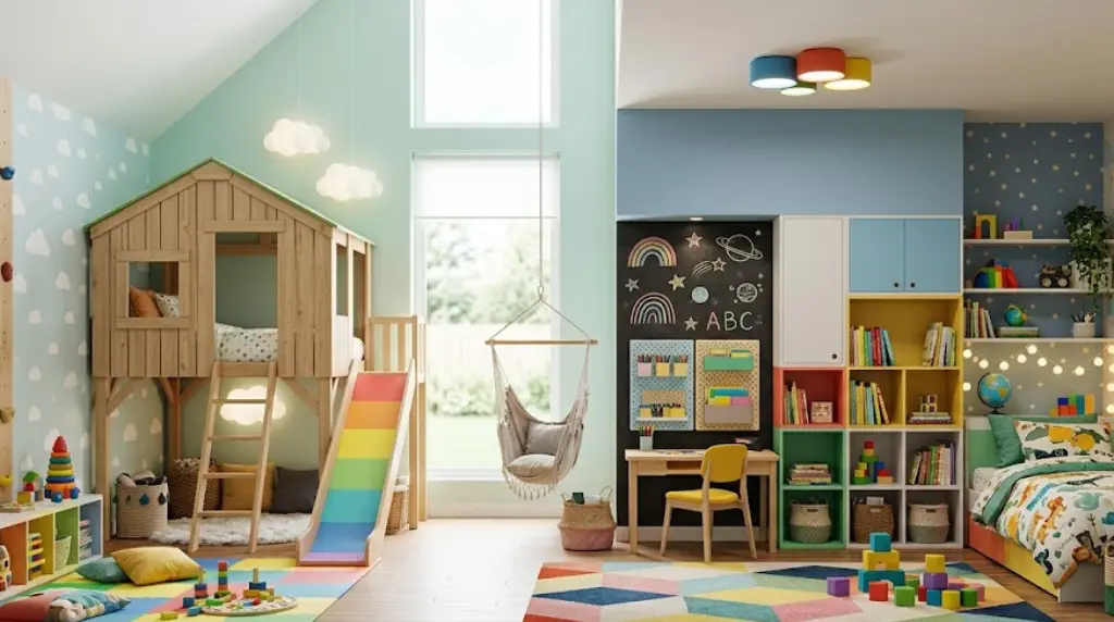 Creative Kids Bedroom Designs Like Never Before! Combine Play & Study in One Space