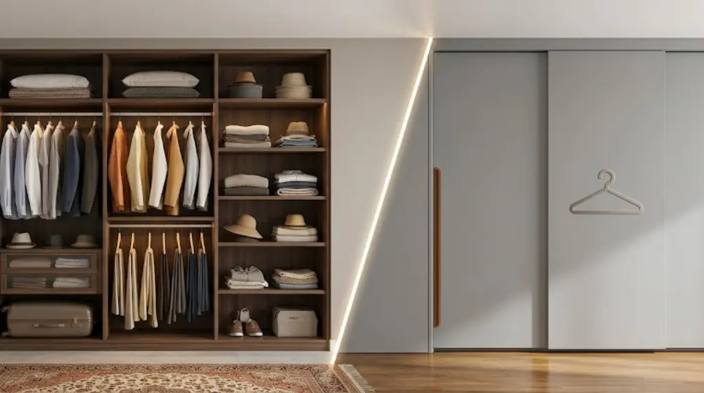 What is the Difference Between Open and Closed Wardrobes?