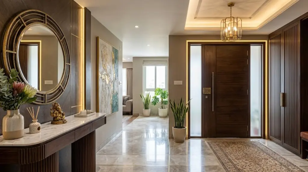 Entrance Foyer Design for Ahmedabad Homes: How to Create a Strong First Impression